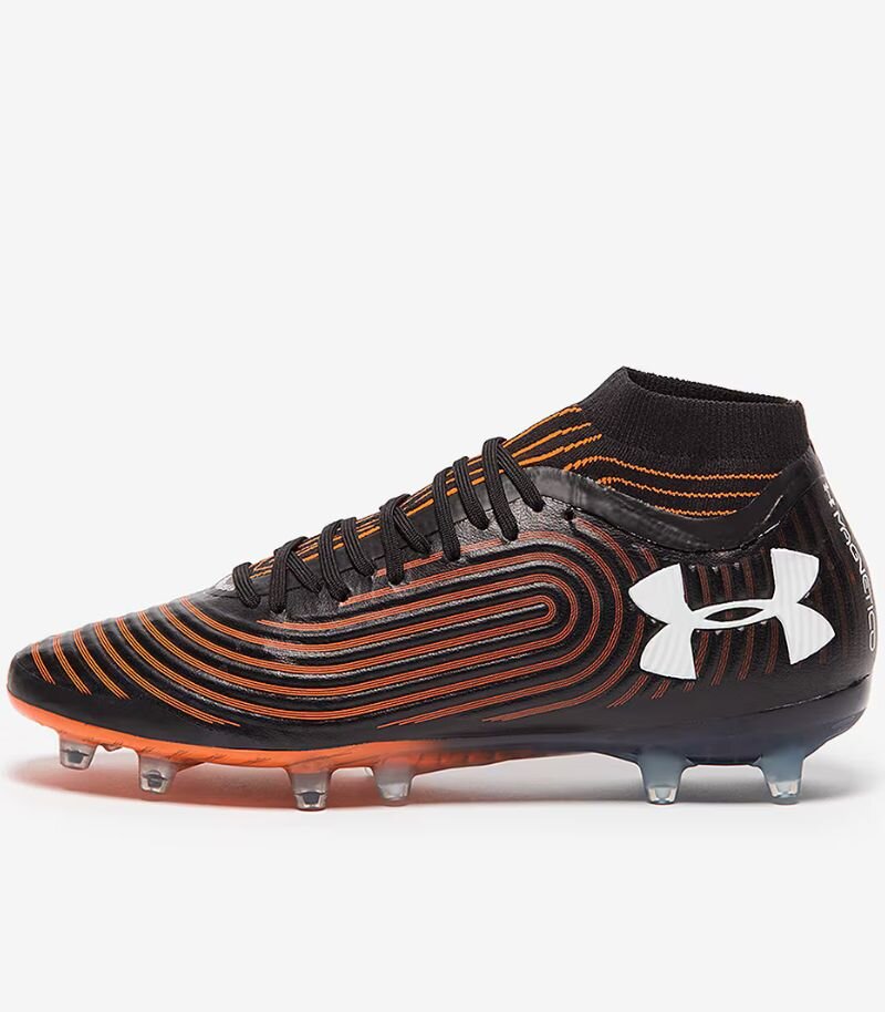 under armour magnetico control pro football boots in black and orange 